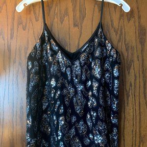 Express: Blank Sequin Tank